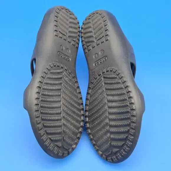 Crocs Sandals Women's Kadee II Strappy Slip-on Black Size 9 Comfort Shoe New - Picture 10 of 10